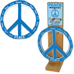 Seven Languages Peace Magnet