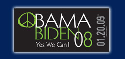 Obama/Biden 08 YES WE CAN Bumpersticker