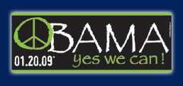 Obama 01.20.09 YES WE CAN Bumpersticker