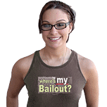 Where's MY Bailout? Womens Pigment-dyed Tank Top